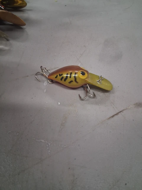 Leurre Vintage Storm Wee Wart – Pré-Rapala – Teinte Blue Pearl Shad – 2,25 Pouces