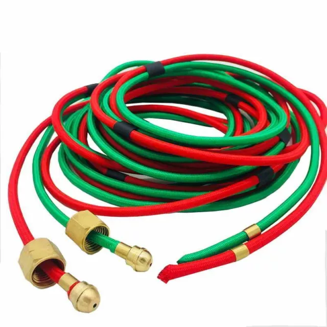 Pequeño Herrero Soldadura Gas Antorcha Doble Manguera Oxígeno Acetileno Varillas