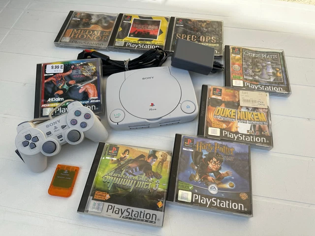 Playstation 1 Ps1 Psone + 8 jeux