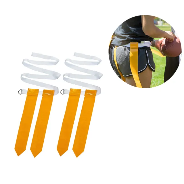 4 Pcs Adjustable Flag Football Rugby Training Accessory Trainer