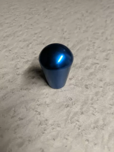 mini morris leyland classic alloy blue anodised gearknob