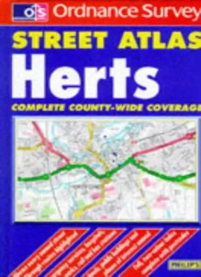 Ordnance Survey Hertfordshire Street Atlas (Ordnance Survey/ Philip's Street A,