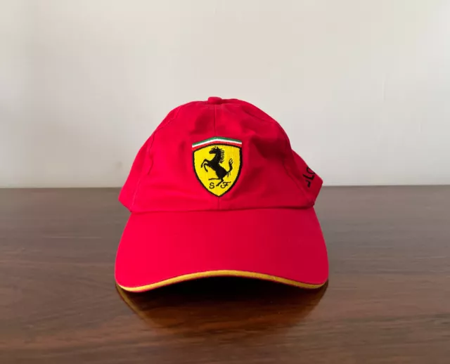 Ferrari F1 Hat Hublot Red Excellent Condition Leclerc Sainz Vettel Raikkonen