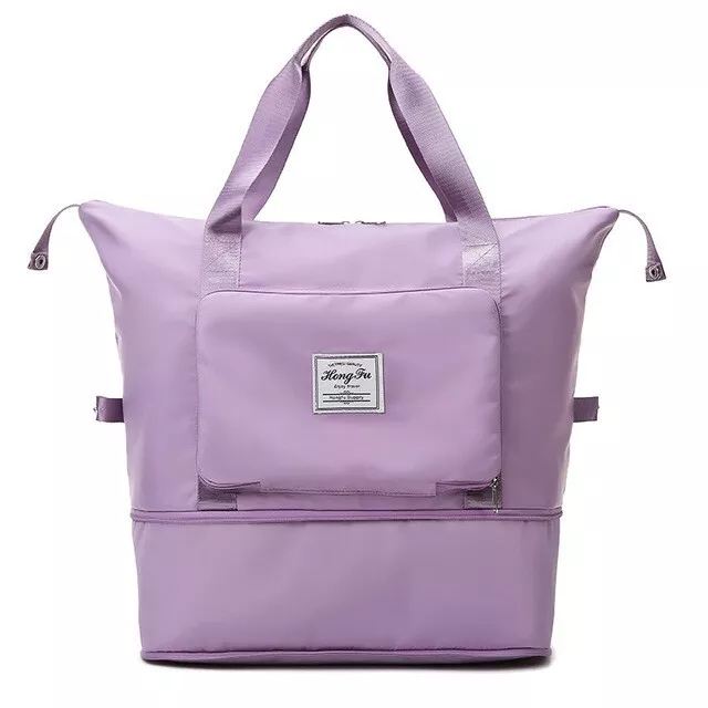 Sac à bagages étanche de grande capacité, sac de voyage pliable pour femme