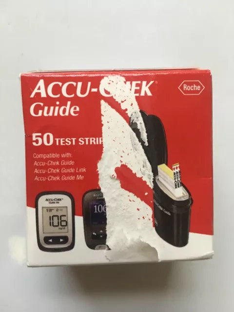 Tiras reactivas guía ACCU-CHEK (paquete de 50)