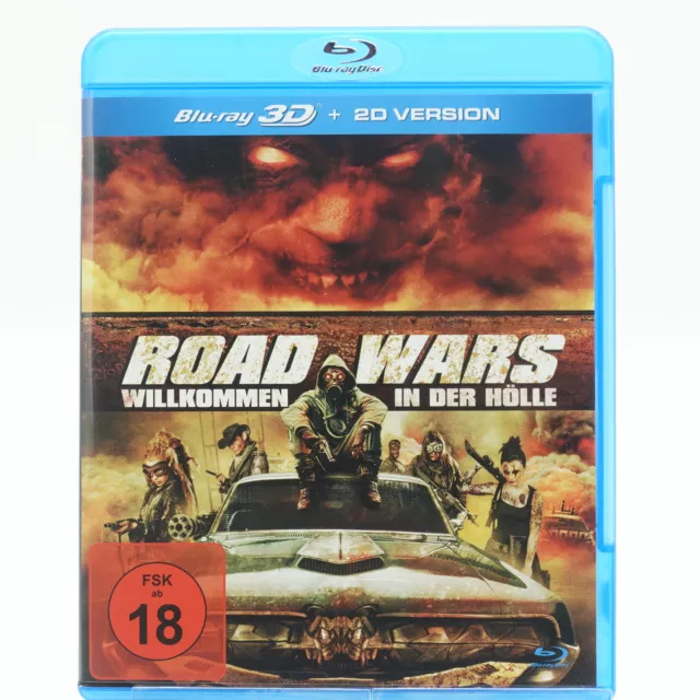 Road Wars Willkommen in der Hölle 3D + 2D Blu-Ray Gebraucht sehr gut