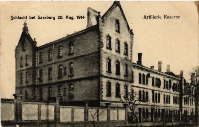 CPA AK SARREBOURG - SAARBURG i. L. - Artillerie Kaserne (387560)