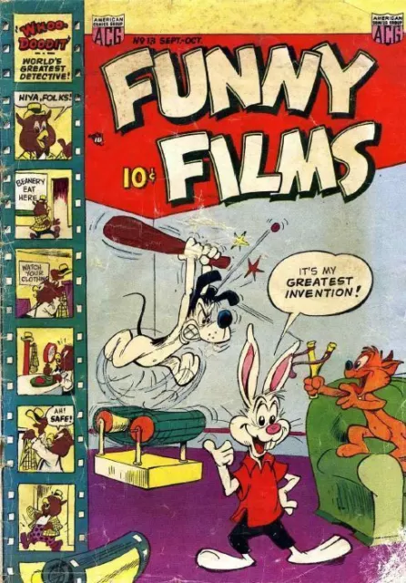 Quality Comics, Giggle, Ha Ha, Funny Films, Eggbert, Golden Age Comics DVD D20 3