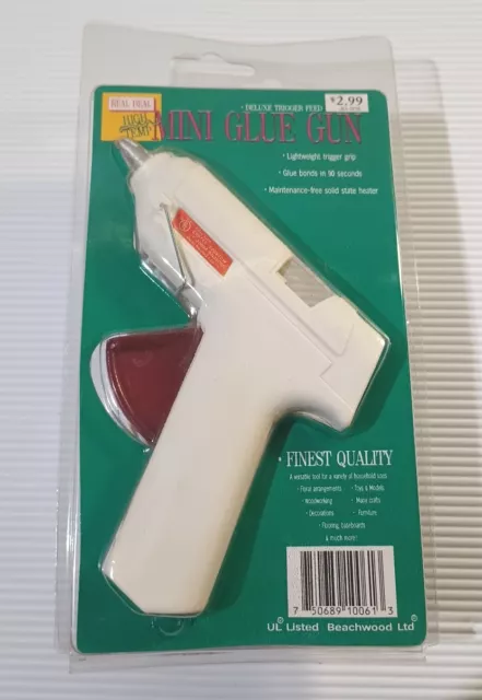 vintage low temp glue gun deluxe trigger feed model E99745