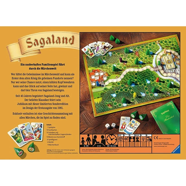 Ravensburger 27040 Sagaland Limited Edition mit Märchenbuch 40 Jahre Jubiläumsed 3