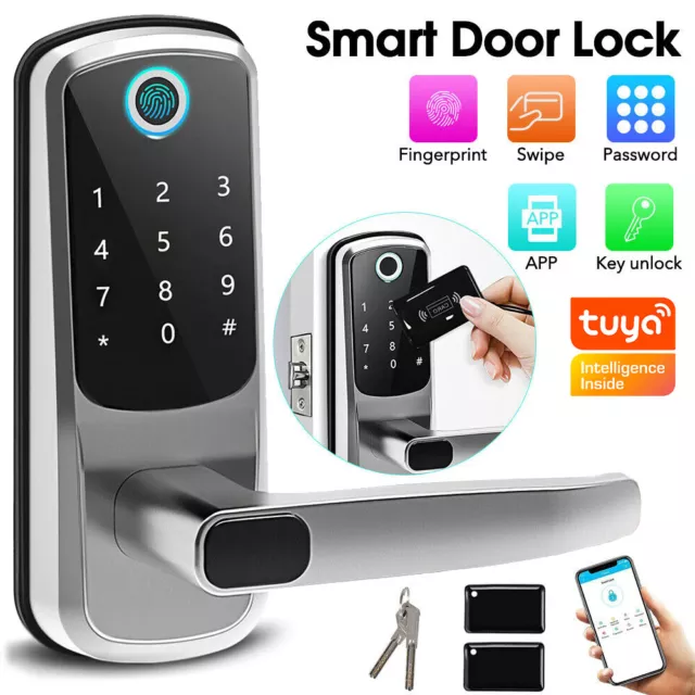 Keyless Door Lock Digital Smart Lock APP Fingerprint Keypad Password Lock