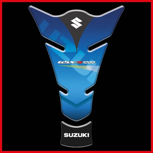 Adesivo Protettivo Serbatoio Moto 3D - Resinato - Compatibile SUZUKI - Degona Made Italy