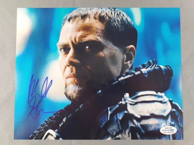 Michael Shannon Signed 8" x 10" Photo General Zod DC Man Of Steel Autograph COA