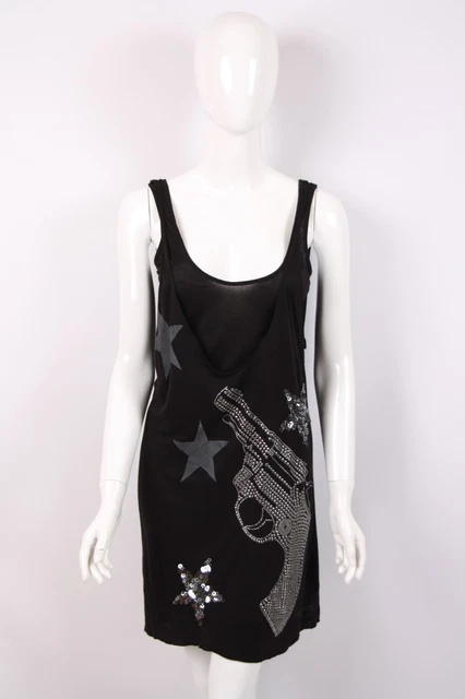 Andy Warhol by Pepe Jeans Sun Tank Dress Rhinestones 2 Layer size M Andy Warhol by Pepe Jeans Sun Tank Dress Rhinestones 2 Layer size M
