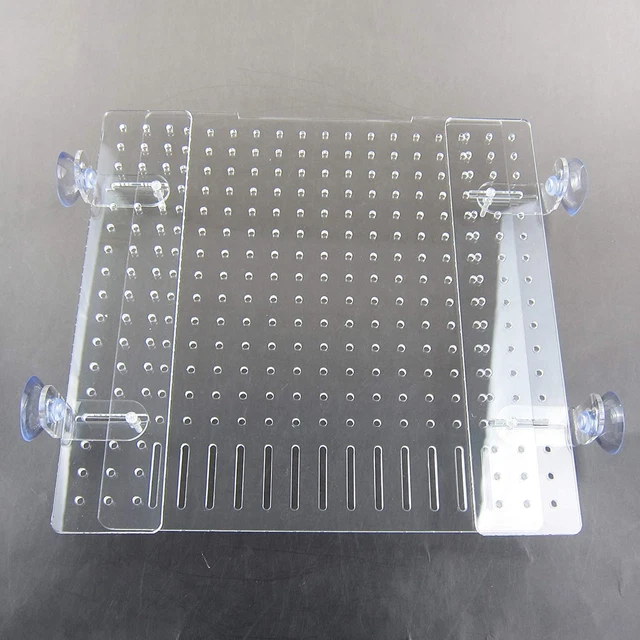 Pet - Rishi Aquarium Fish Tank Acrylic Divider Isolation Board (Suction Cup Incl 2