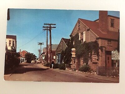 Vintage Postcard Bearskin Neck Rockport Cape Ann Massachusetts post card