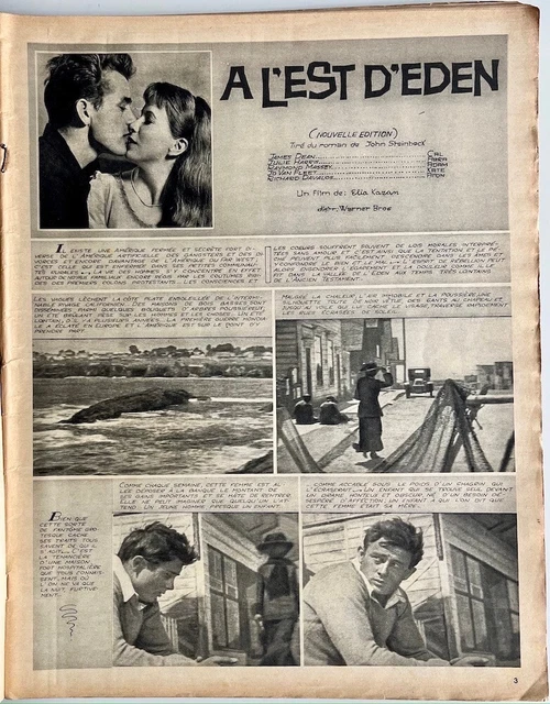 EAST OF EDEN (1955/1963) James Dean / Elia Kazan - Very Large French ...