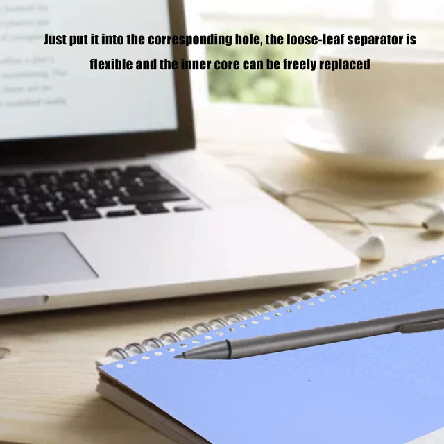 (Blue)Clear Paper Backing 30-Hole Flexible Matte Waterproof Display For