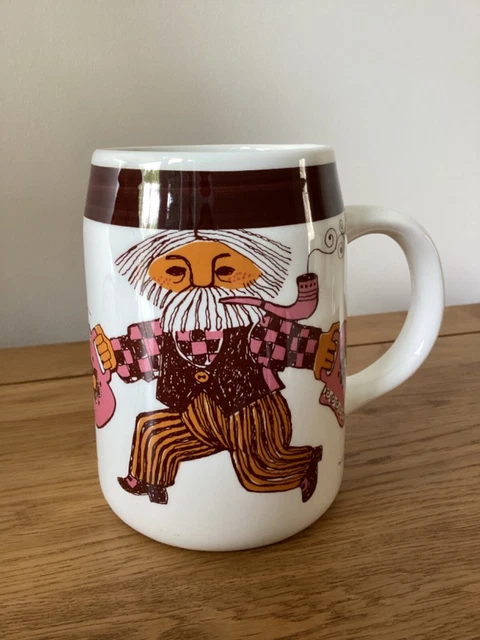 Vintage Stavangerflint Norway Tankard Mug