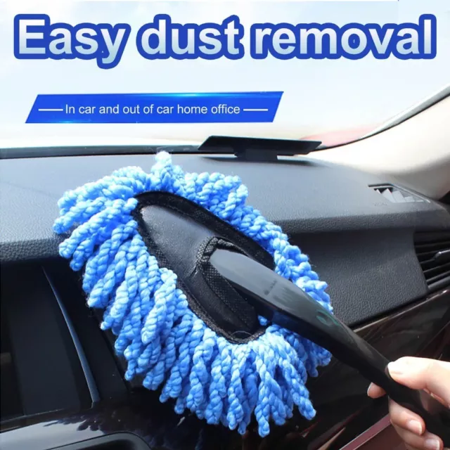 Cleaner Water Absorption Wax Mop Brush Dusts Mop Bristles Car Cleaning Brush