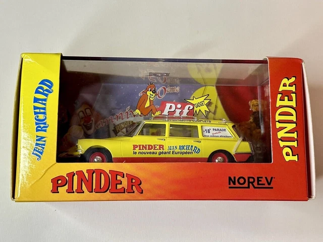 Odeon Peugeot 504 Break Du Cirque PINDER - Miniatura 1/43 In Metall, Serie Limitata 500 Pezzi - 5