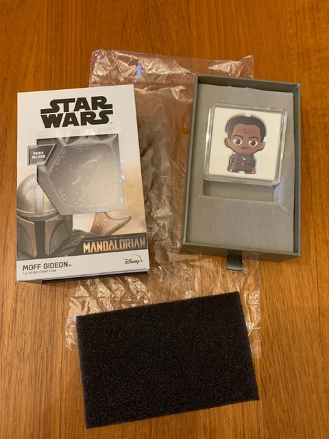 2023 Star Wars Mandalorian MOFF GIDEON 1 oz Silver Proof CHIBI Coin - Brand New
