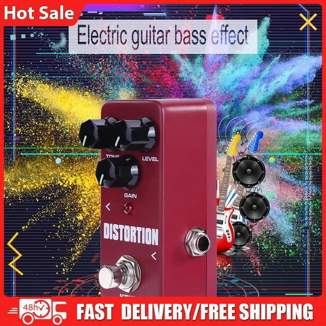 KOKKO Guitar Effect Pedal Distortion Block 9V Adapter Power Supply Accessories