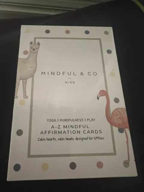 Mindful And Co Kids Yoga/mindfulness/play Affirmation Cards