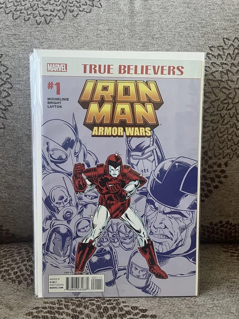 True Believers Armor Wars #1 Iron Man First Edition Marvel