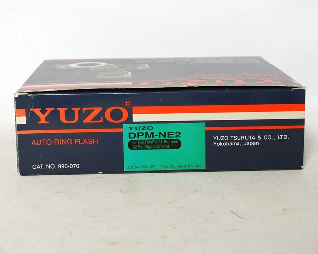 Yuzo Auto Ring Flash Model DPM-NE2 Fuji 35mm SLR Film Cameras Lenses NEW NOS