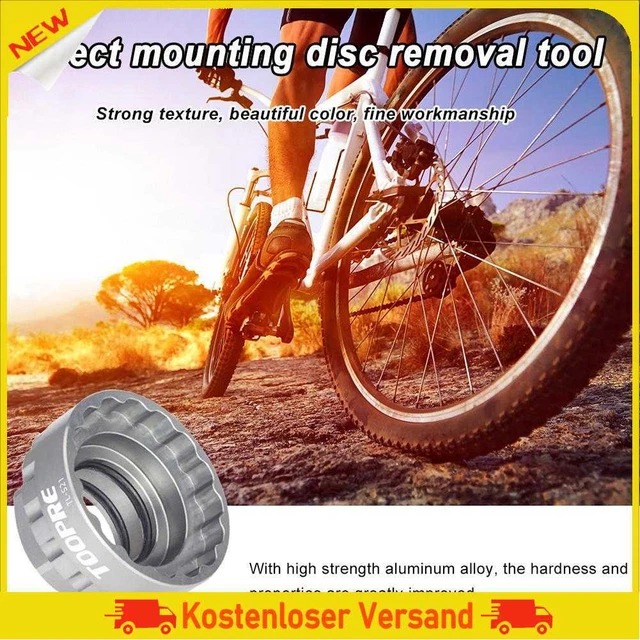 Bike Direct Mount Chainring Lock Ring Tool for M7100 M8100 M9100 (Titanium)