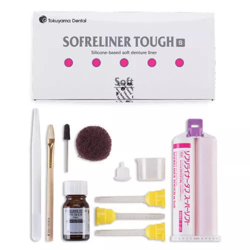 TOKUYAMA Dental silicon Sofreliner Tough (Soft) Chairside Soft Denture Reline