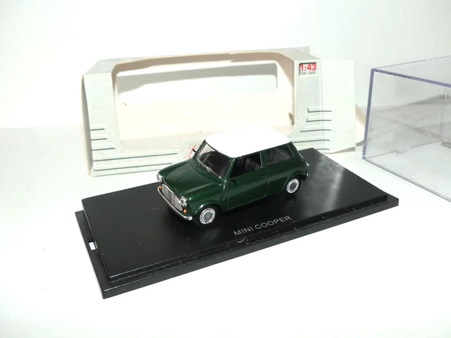 Miniature Mini Cooper S 1967 Verte Toit Blanc - échelle 1:43, Marque Altaya, Neuve