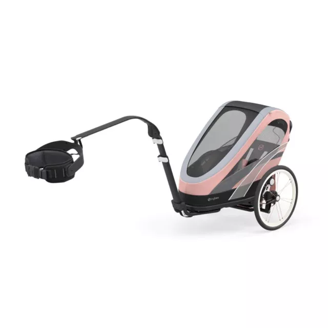 Kit de Correr Cybex Zeno Pull Cómodo Acolchado Ajustable - Negro 3