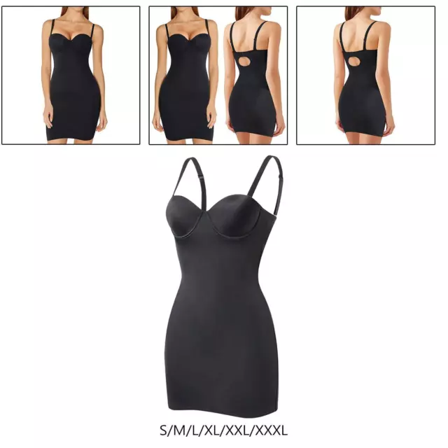 SHAPEWEAR SLIPS FOR Under Dresses Comfort Sleeveless Body Shaper £24.98 ...