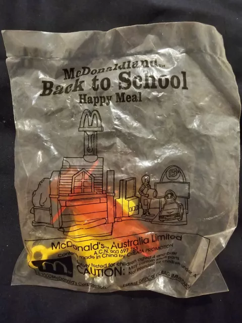 MCDONALD'S HAPPY MEAL Toys 2000 Vintage McDonaldland “Back