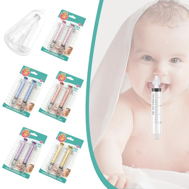 2 Pcs Baby Nose Cleaner Rhinitis Nasal Washer Needle Aspirator Nasal Tube I3Q7