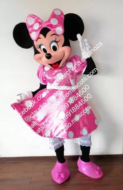 MASCOTTE TOPOLINO E Minnie DELUXE Mickey Mouse mascot super professionali  adulti EUR 138,00 - PicClick IT