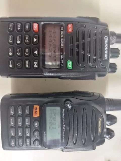 Wouxun Vhf Uhf Lot De 2 Talkie-walkie Avec Chargeur
