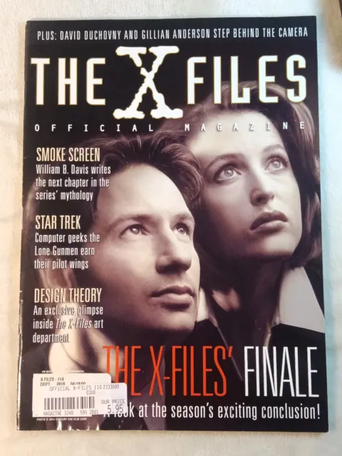 The X Files Magazine Vol 2 No 2 Official 2000 Gillian Anderson David Duchovny