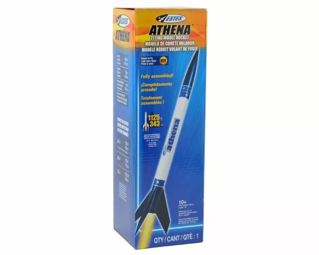 Estes Model Rockets Athena Rocket RTF Ready-To-Fly 2452 EST2452 Fully Assembled