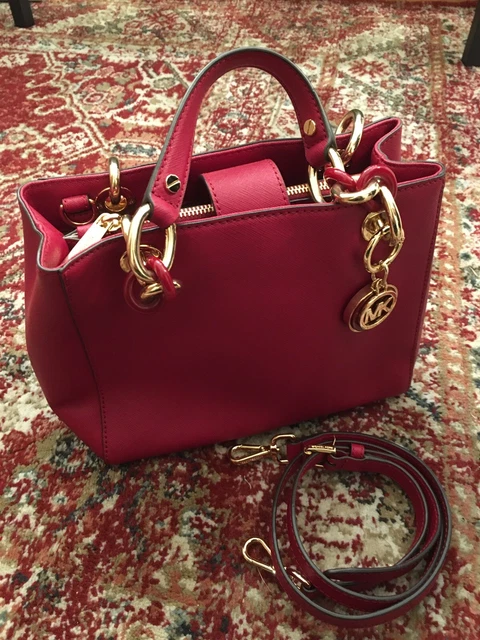 Michael kors cynthia red outlet