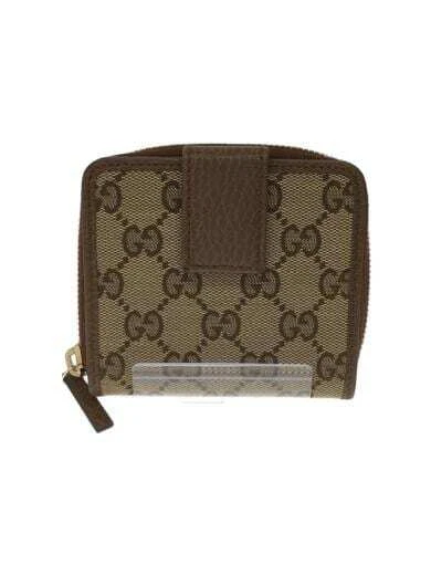 GUCCI GUCCI 2-fold wallet GG Canvas BEG