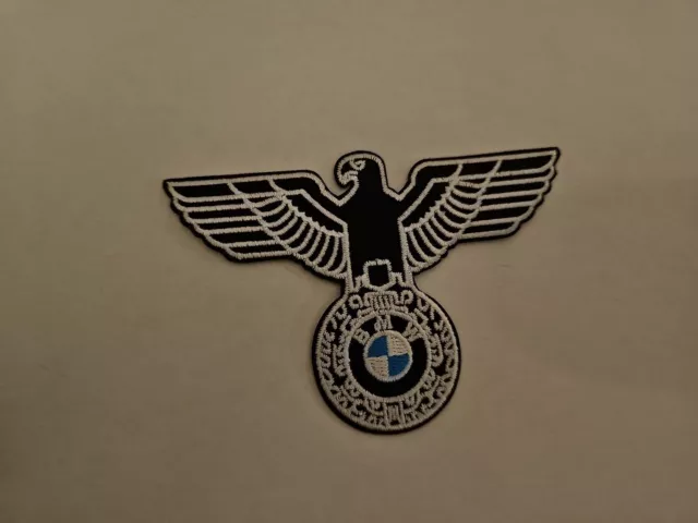 Aufnäher Patch Aufbügler BMW Motorcycles Motorradsport Tuning Biker GT Autosport