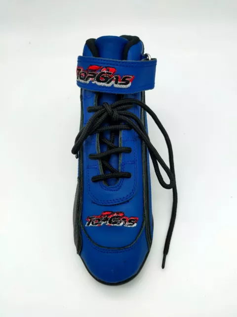 Go-Kart Scarpa Kart pelle Suola Resistente idrocarburi antiscivolo con rinforzo