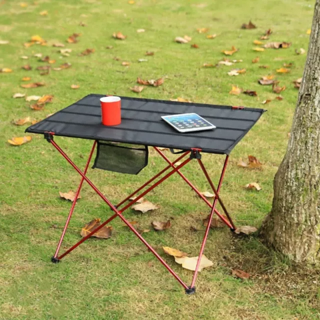 Table pliante Portable en Aluminium, bureau de Camping, ultraléger, pour plage,