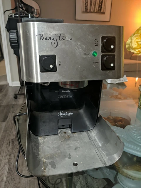 Starbucks barista espresso shop machine