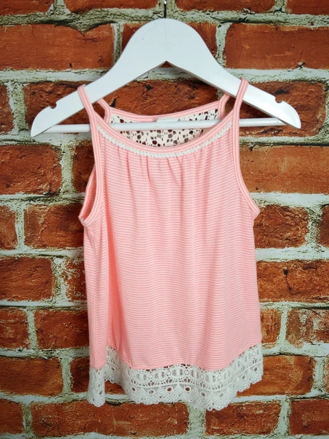 T-Shirt Bambina Pacchetto Età 4-5 Anni Zara Next Ecc. Jegging Paillettes A Righe 110Cm 3