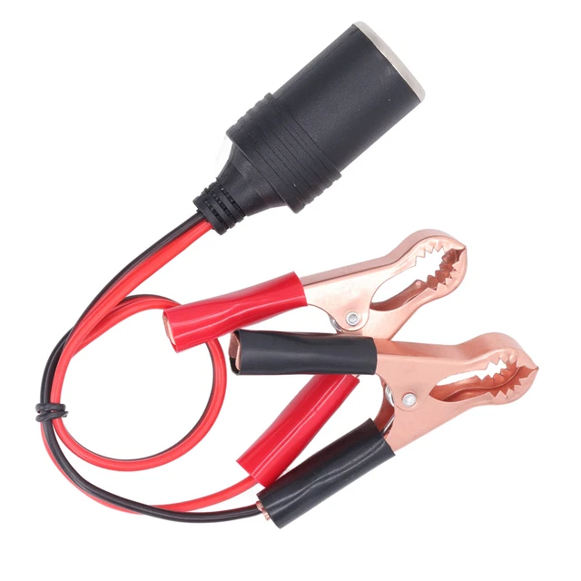 Battery Crocodile Clip Cable 28cm Copper Plated Crocodile Clip Universal