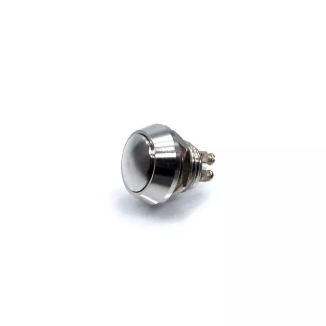 Motogadget, replacement push button switch (M12). Stainless MCS 930268